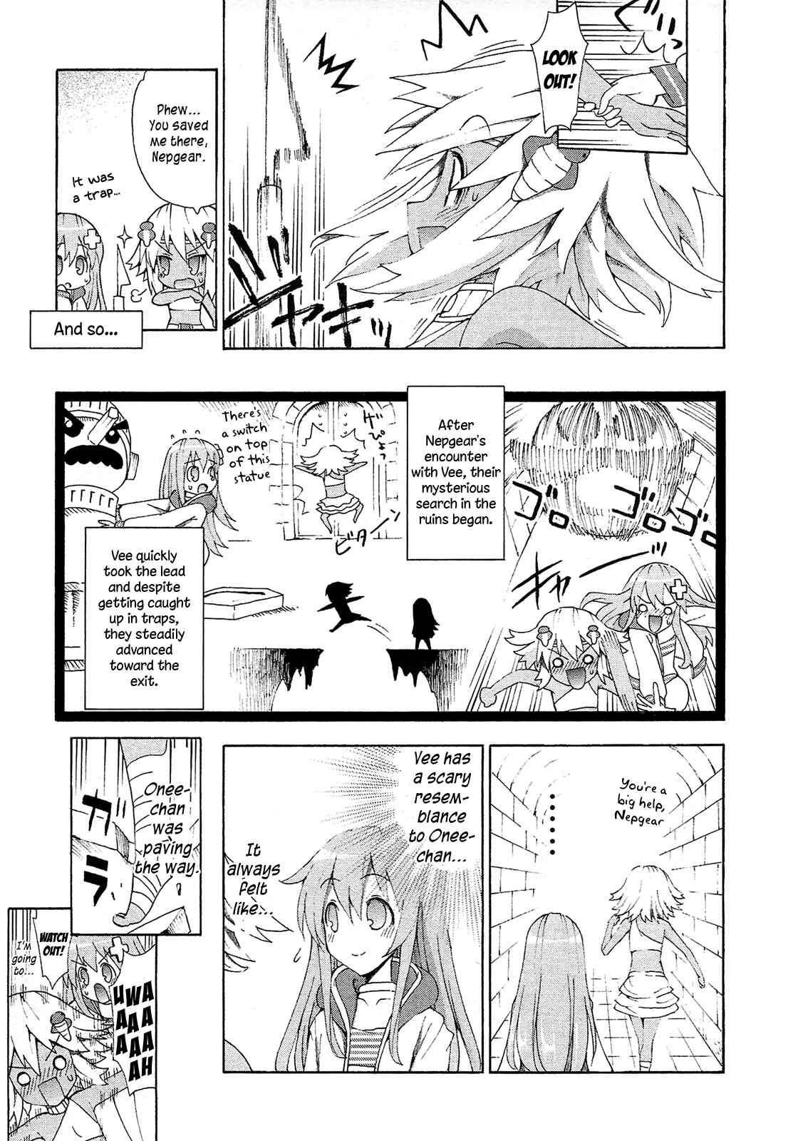 Choujigen Game Neptune - Megami Tsuushin Chapter 10 - Page 9