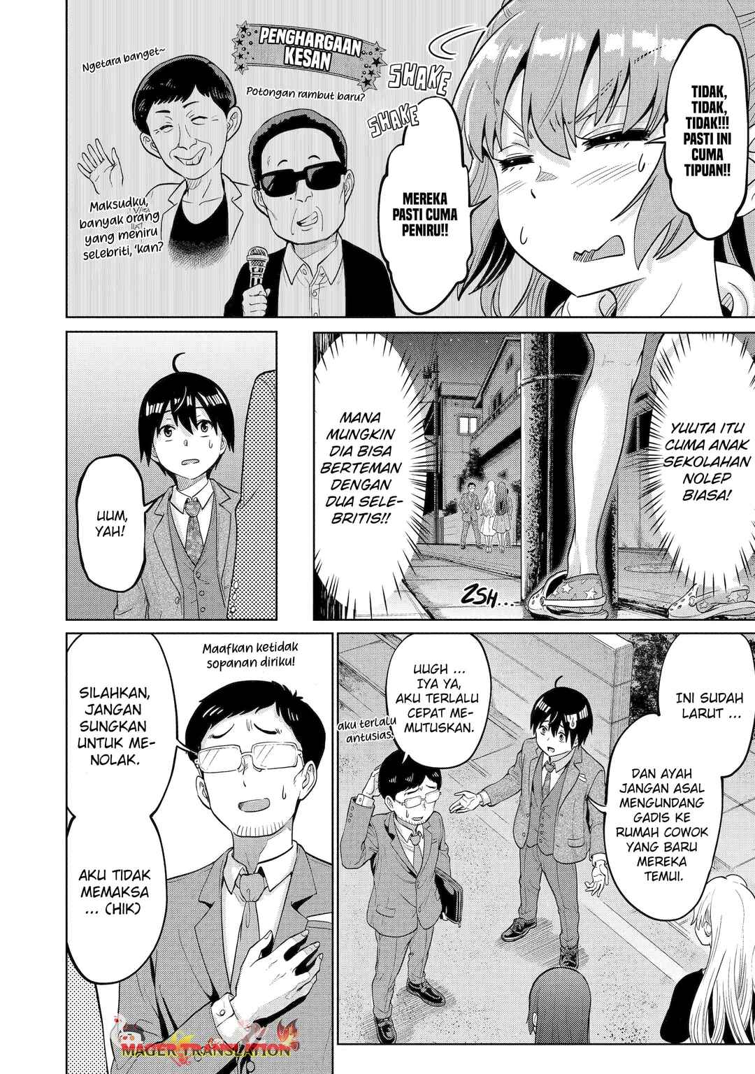 Koukousei WEB Sakka no Mote Seikatsu: "Anta ga Kami Sakka na Wakenai desho" to Boku o Futta Osananajimi ga Koukai Shiteru kedo Mou Osoi Chapter 6 - Page 14
