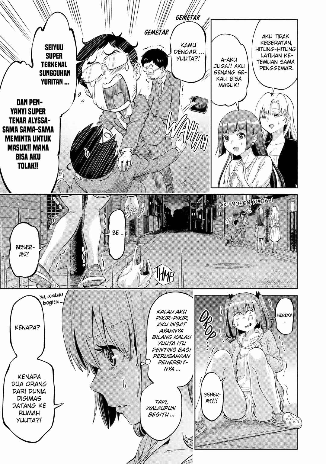 Koukousei WEB Sakka no Mote Seikatsu: "Anta ga Kami Sakka na Wakenai desho" to Boku o Futta Osananajimi ga Koukai Shiteru kedo Mou Osoi Chapter 6 - Page 15