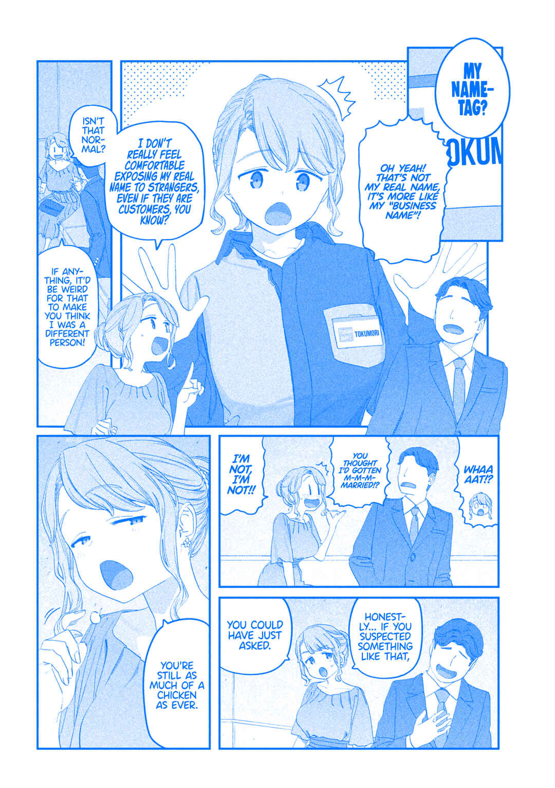 Getsuyoubi no Tawawa (Blue) (Fan Colored) Chapter 128 - Page 13