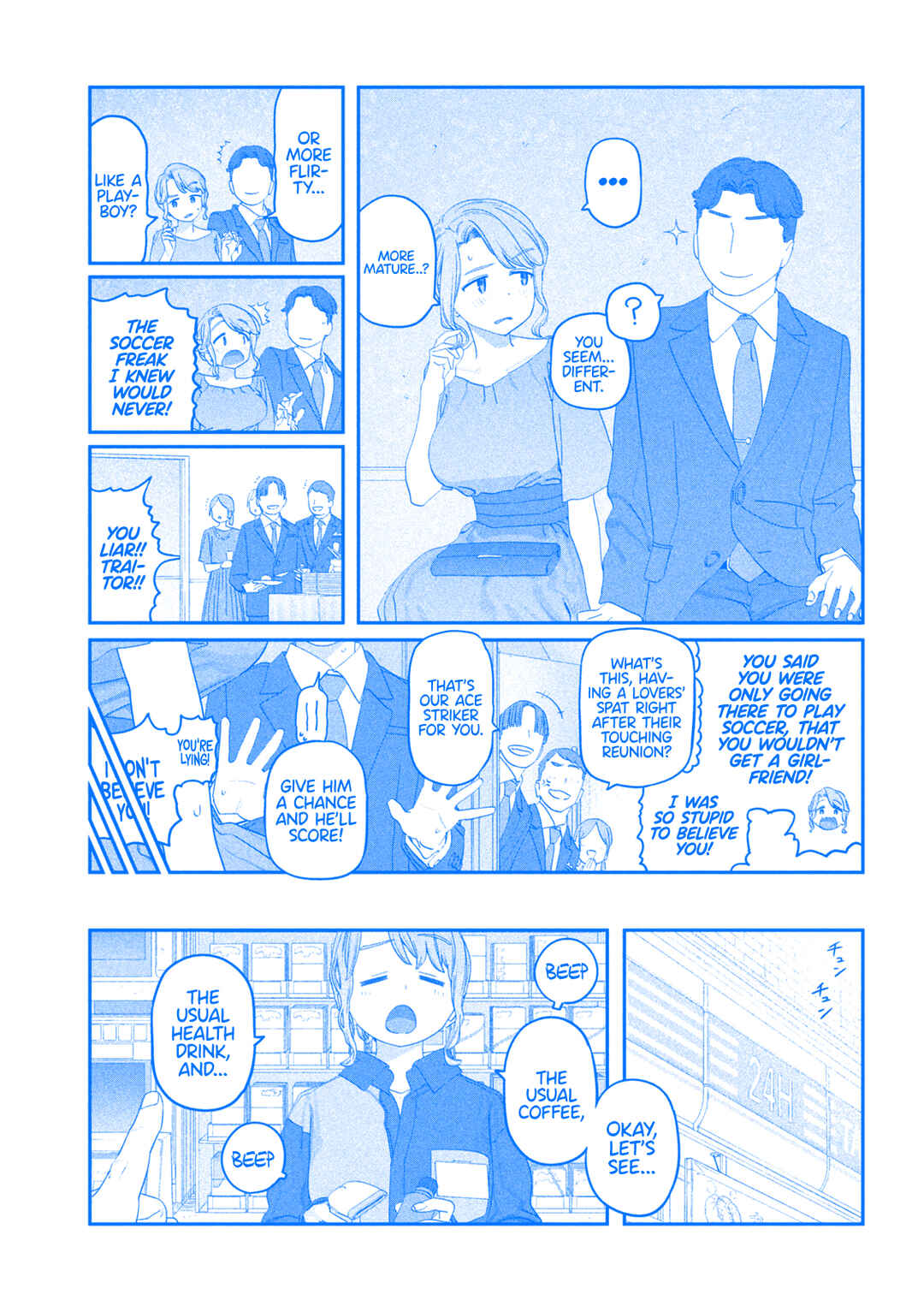 Getsuyoubi no Tawawa (Blue) (Fan Colored) Chapter 128 - Page 18