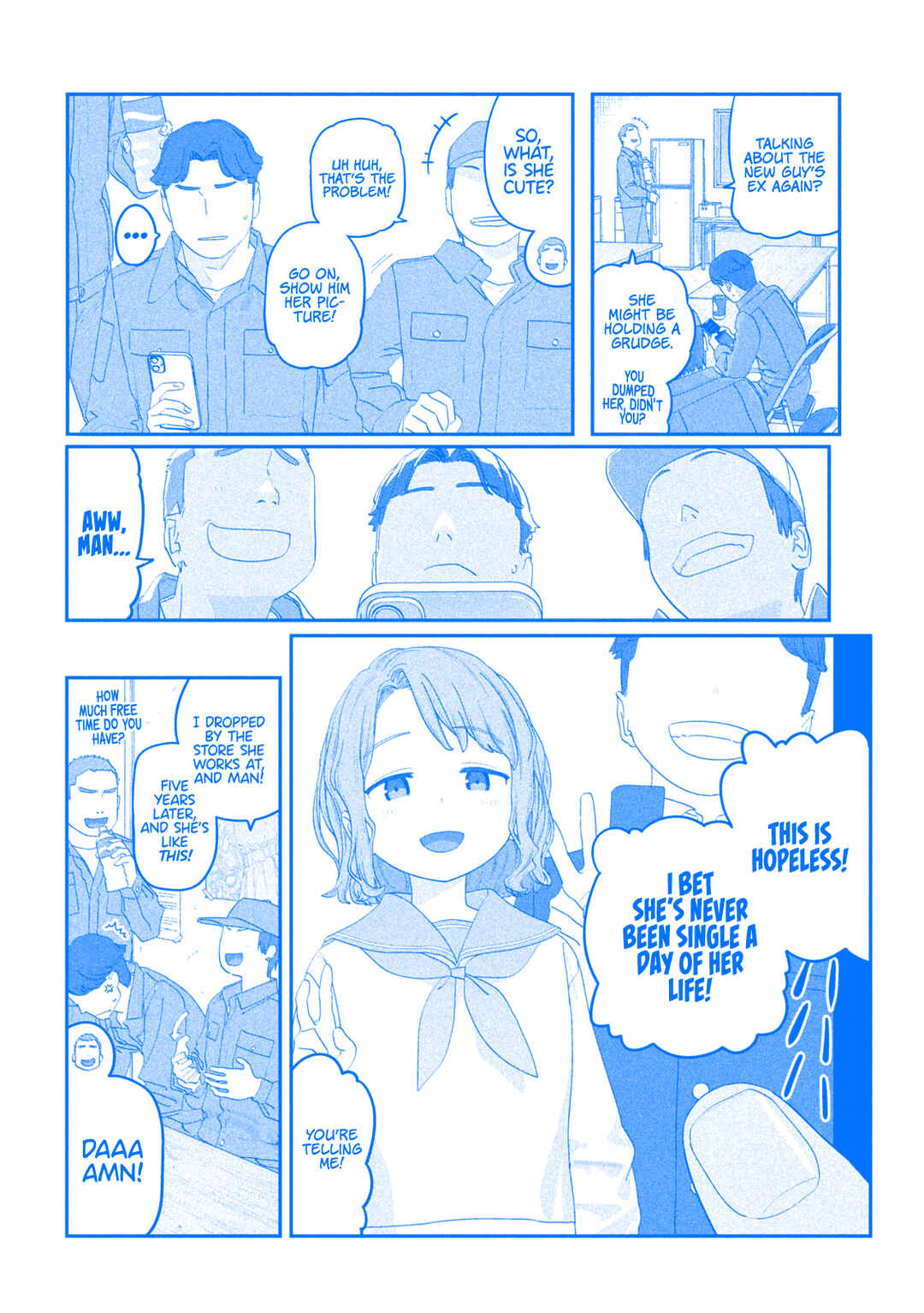 Getsuyoubi no Tawawa (Blue) (Fan Colored) Chapter 128 - Page 7