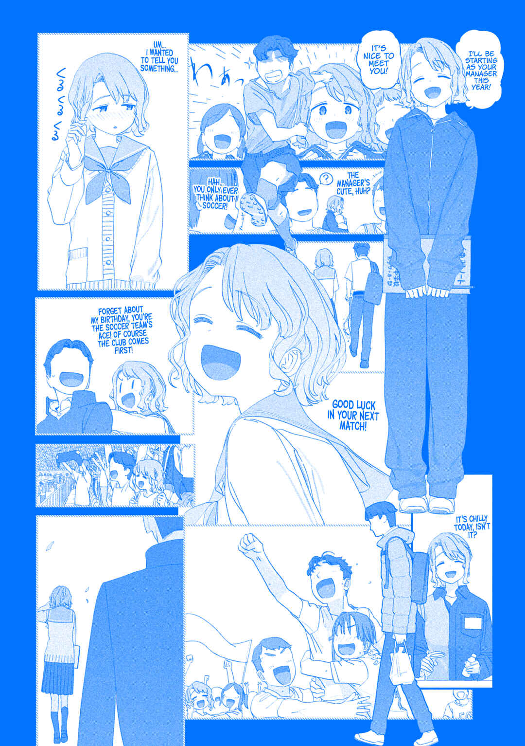 Getsuyoubi no Tawawa (Blue) (Fan Colored) Chapter 128 - Page 9