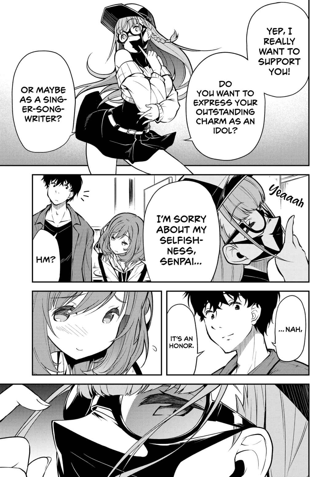 Kokumin-teki Idol ni natta Osana-Najimi ga Boro-Apart ni Sunderu Ore no Tonari ni Hikkoshitekita Ken Chapter 4.1 - Page 10