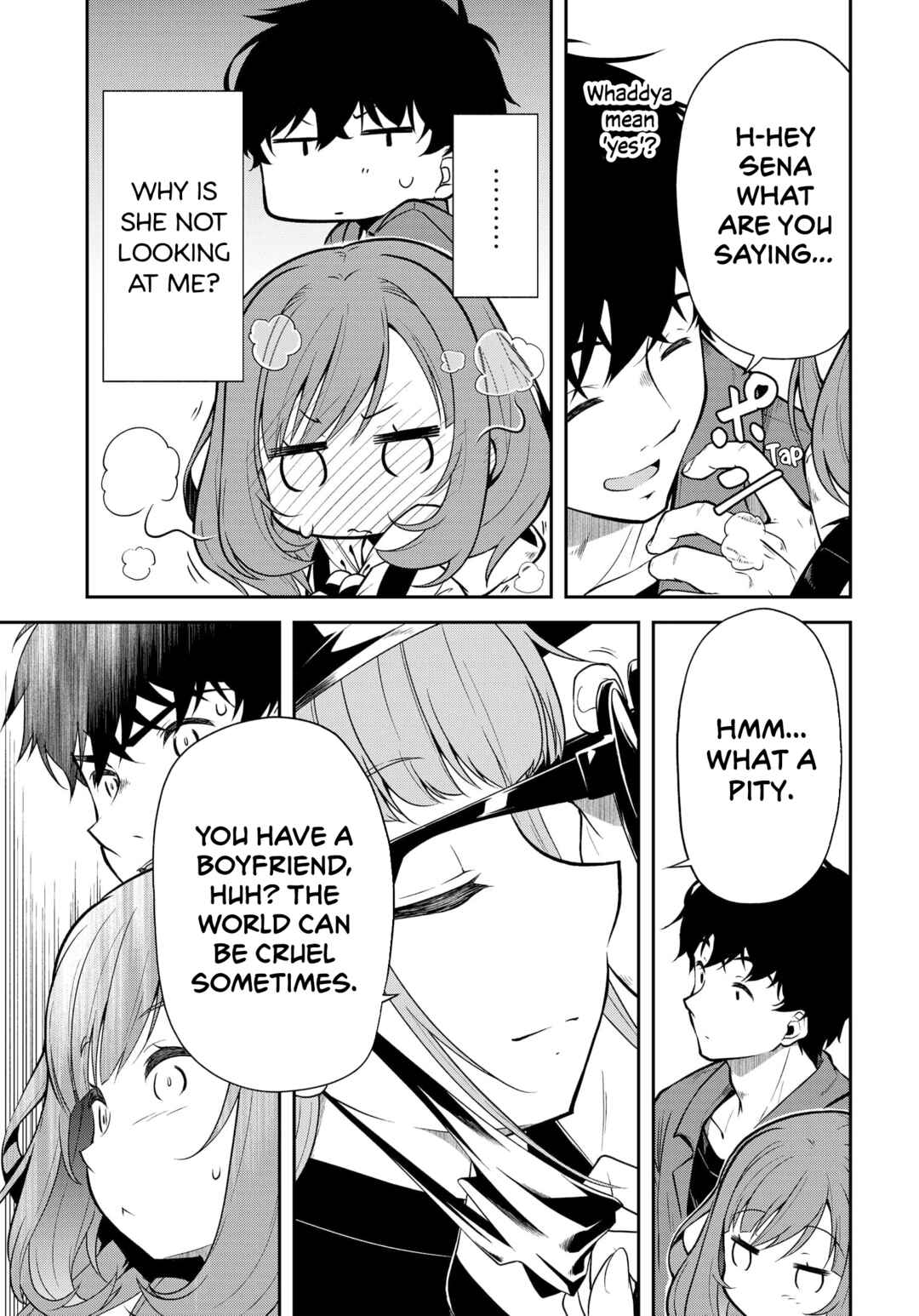 Kokumin-teki Idol ni natta Osana-Najimi ga Boro-Apart ni Sunderu Ore no Tonari ni Hikkoshitekita Ken Chapter 4.1 - Page 12
