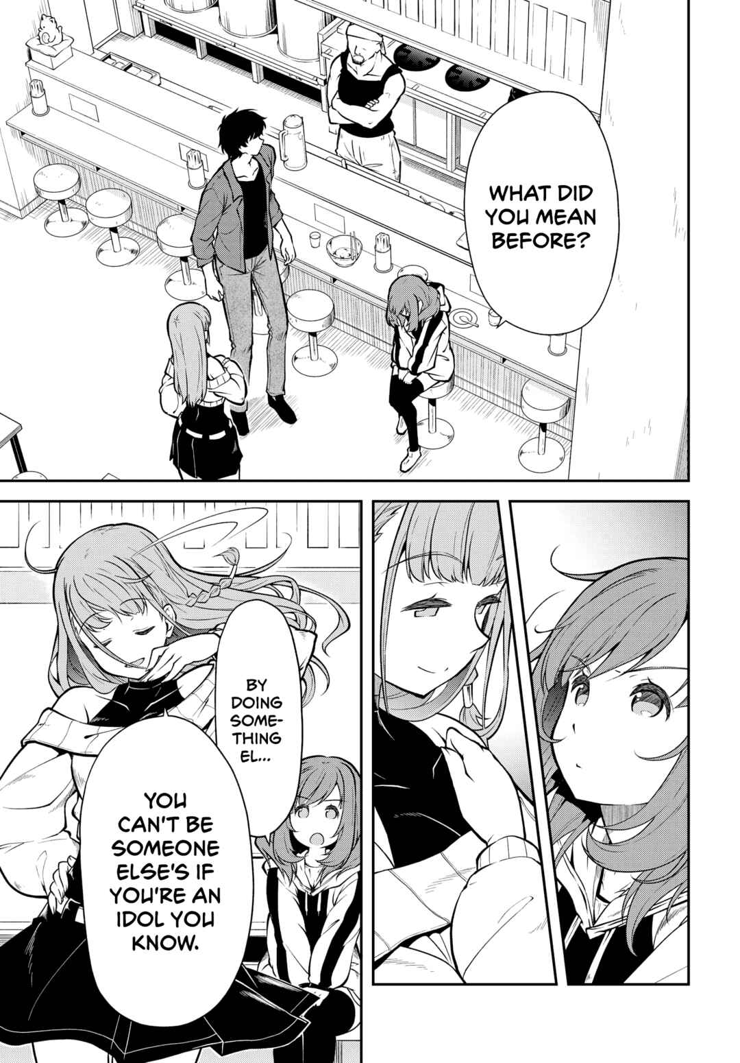 Kokumin-teki Idol ni natta Osana-Najimi ga Boro-Apart ni Sunderu Ore no Tonari ni Hikkoshitekita Ken Chapter 4.1 - Page 16