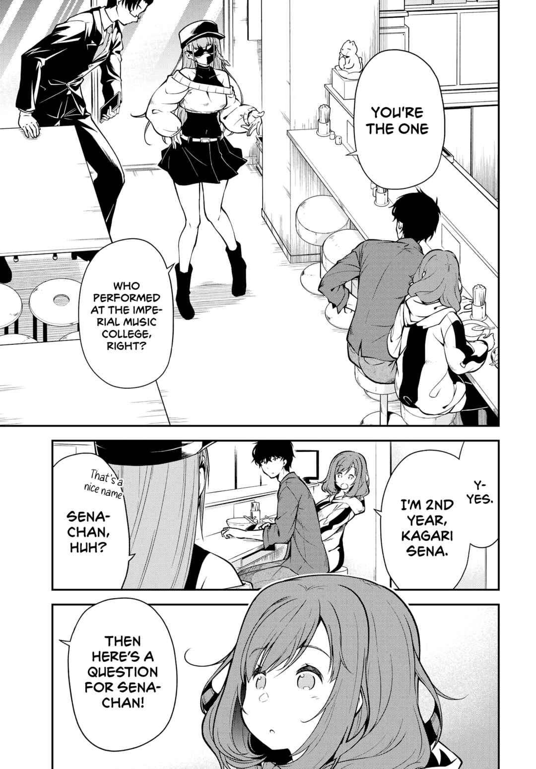 Kokumin-teki Idol ni natta Osana-Najimi ga Boro-Apart ni Sunderu Ore no Tonari ni Hikkoshitekita Ken Chapter 4.1 - Page 2