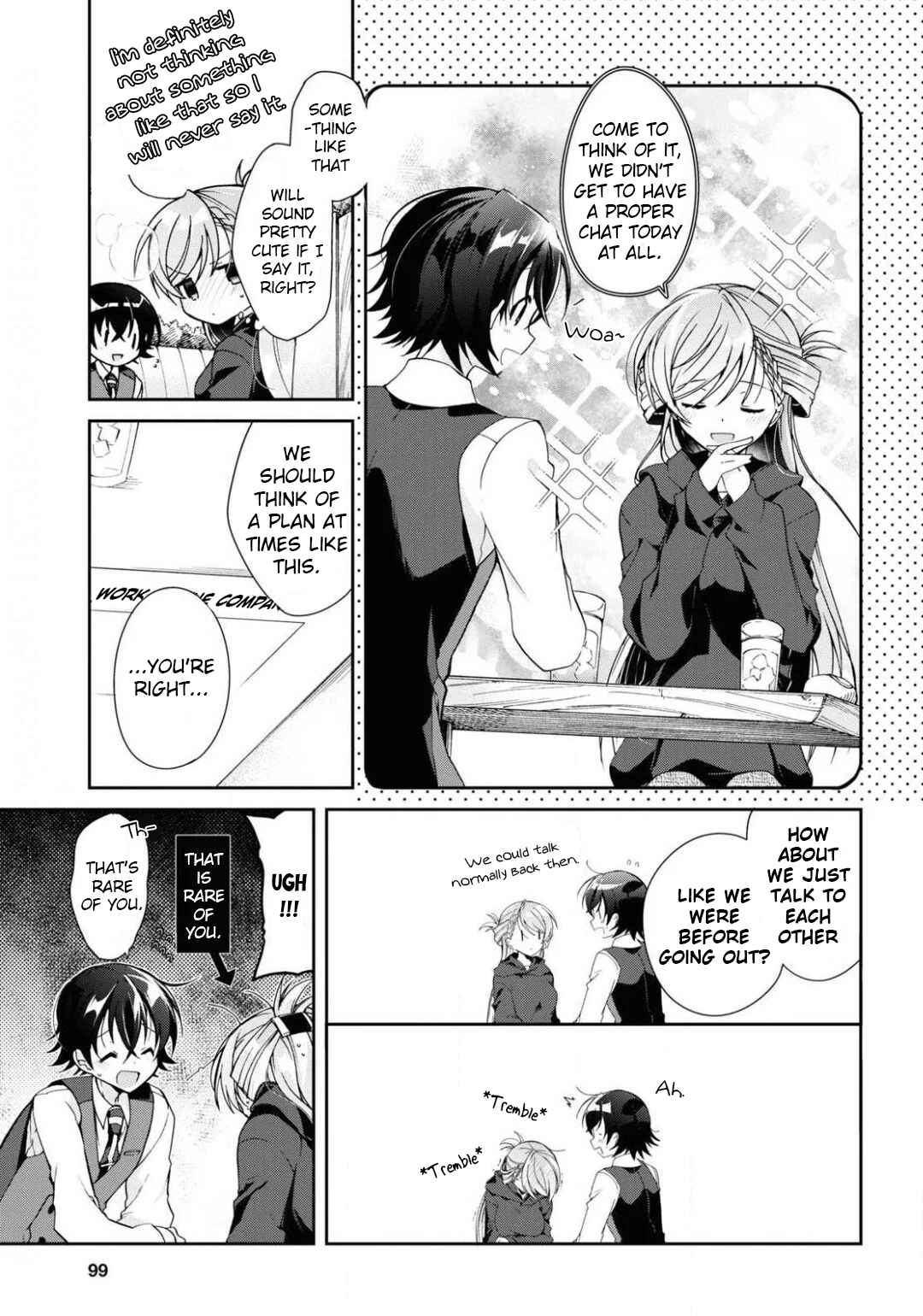 Isshiki-san wa Koi wo Shiritai. Chapter 4 - Page 19