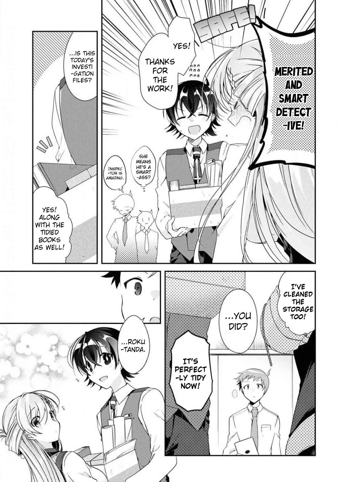 Isshiki-san wa Koi wo Shiritai. Chapter 4 - Page 9