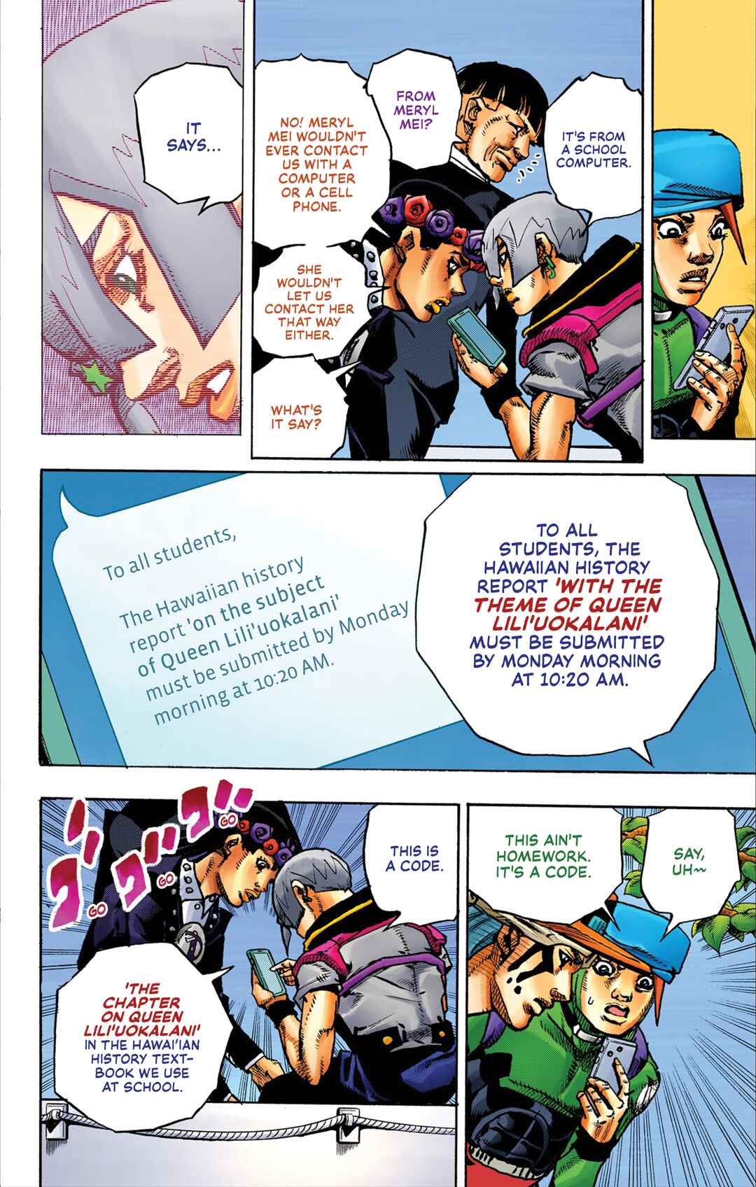 JoJo no Kimyou na Bouken Dai-9-bu: The JOJOLands Color-ban Chapter 22 - Page 17