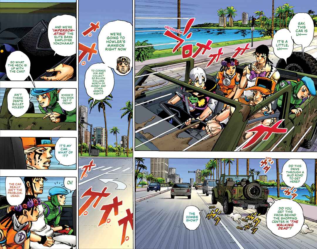 JoJo no Kimyou na Bouken Dai-9-bu: The JOJOLands Color-ban Chapter 22 - Page 2