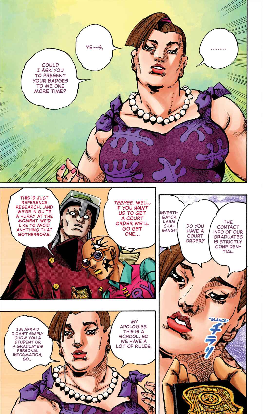 JoJo no Kimyou na Bouken Dai-9-bu: The JOJOLands Color-ban Chapter 22 - Page 23