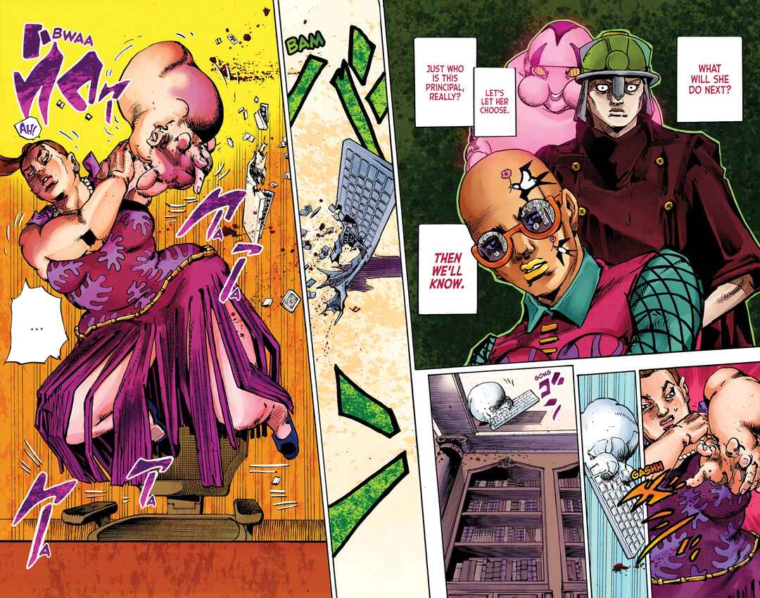 JoJo no Kimyou na Bouken Dai-9-bu: The JOJOLands Color-ban Chapter 22 - Page 34