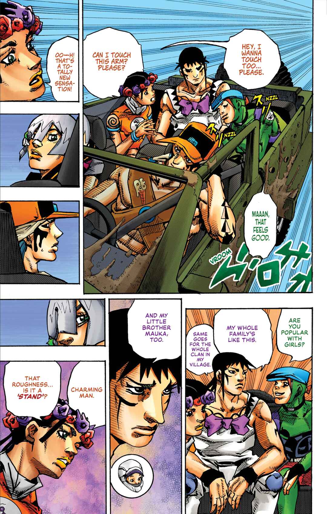 JoJo no Kimyou na Bouken Dai-9-bu: The JOJOLands Color-ban Chapter 22 - Page 4