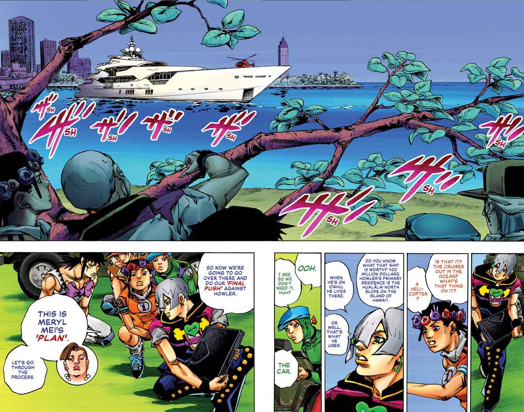 JoJo no Kimyou na Bouken Dai-9-bu: The JOJOLands Color-ban Chapter 22 - Page 8