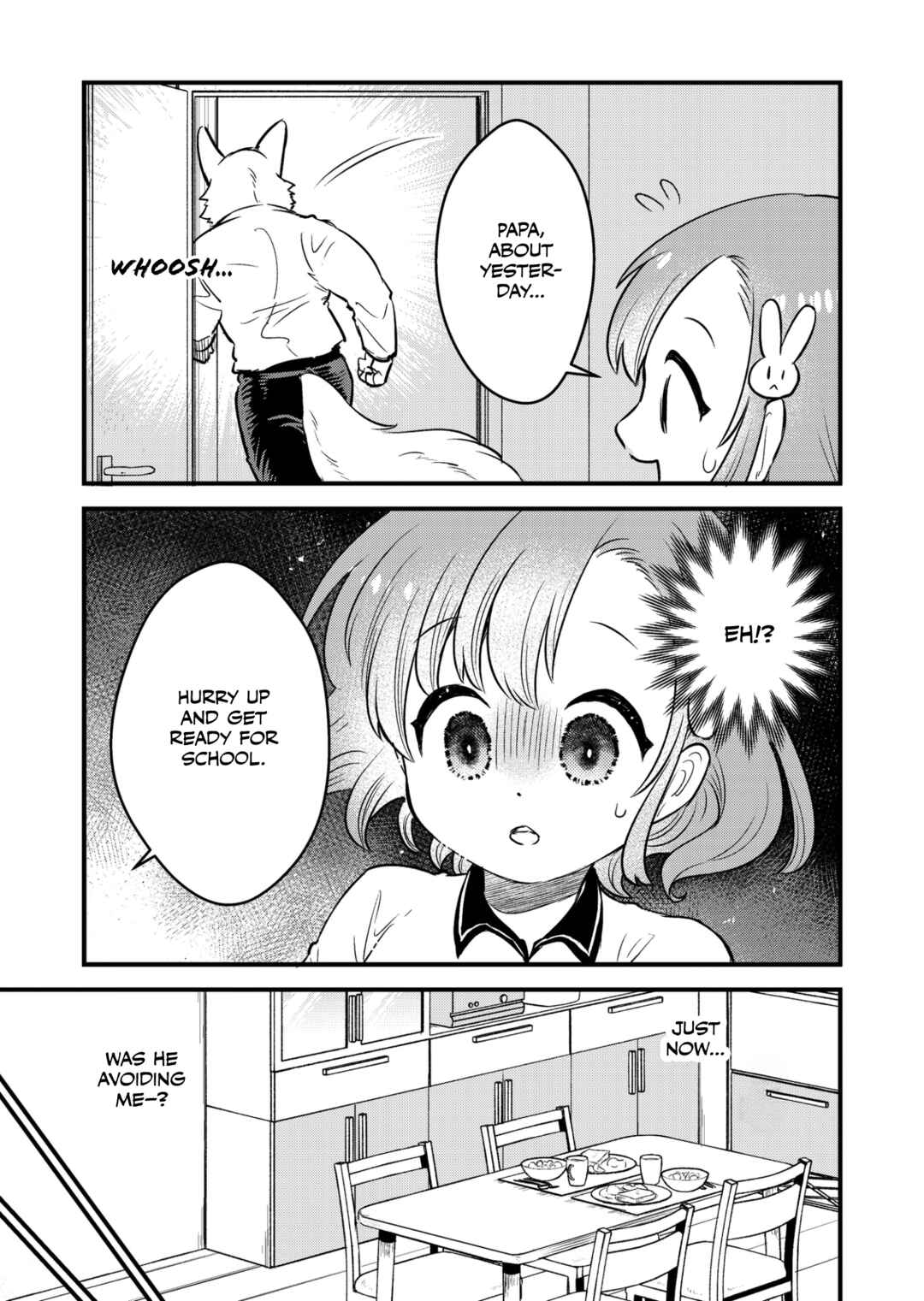 Ookami Papa to Musume-chan Chapter I want to stay with Papa - Page 12
