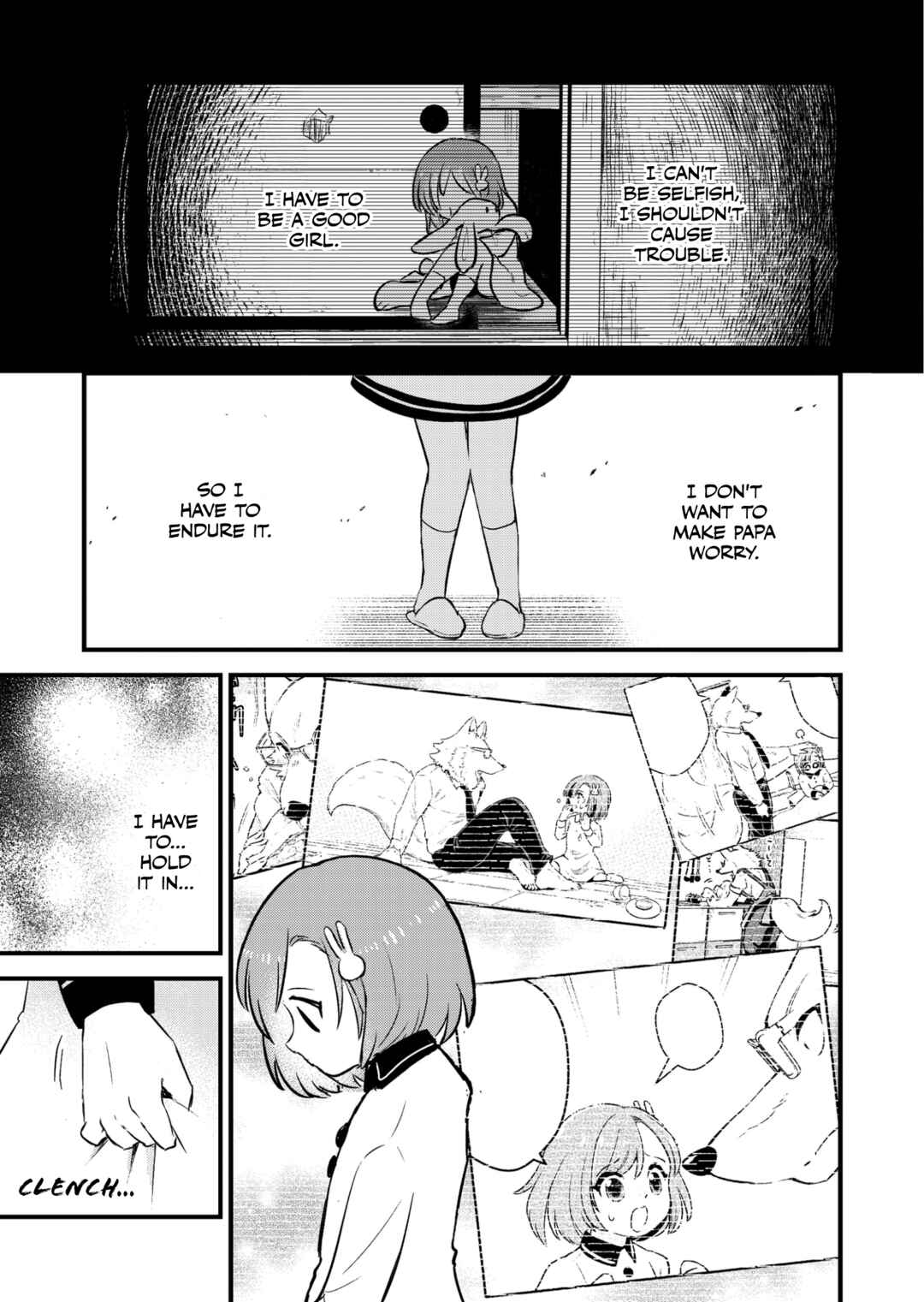 Ookami Papa to Musume-chan Chapter I want to stay with Papa - Page 20