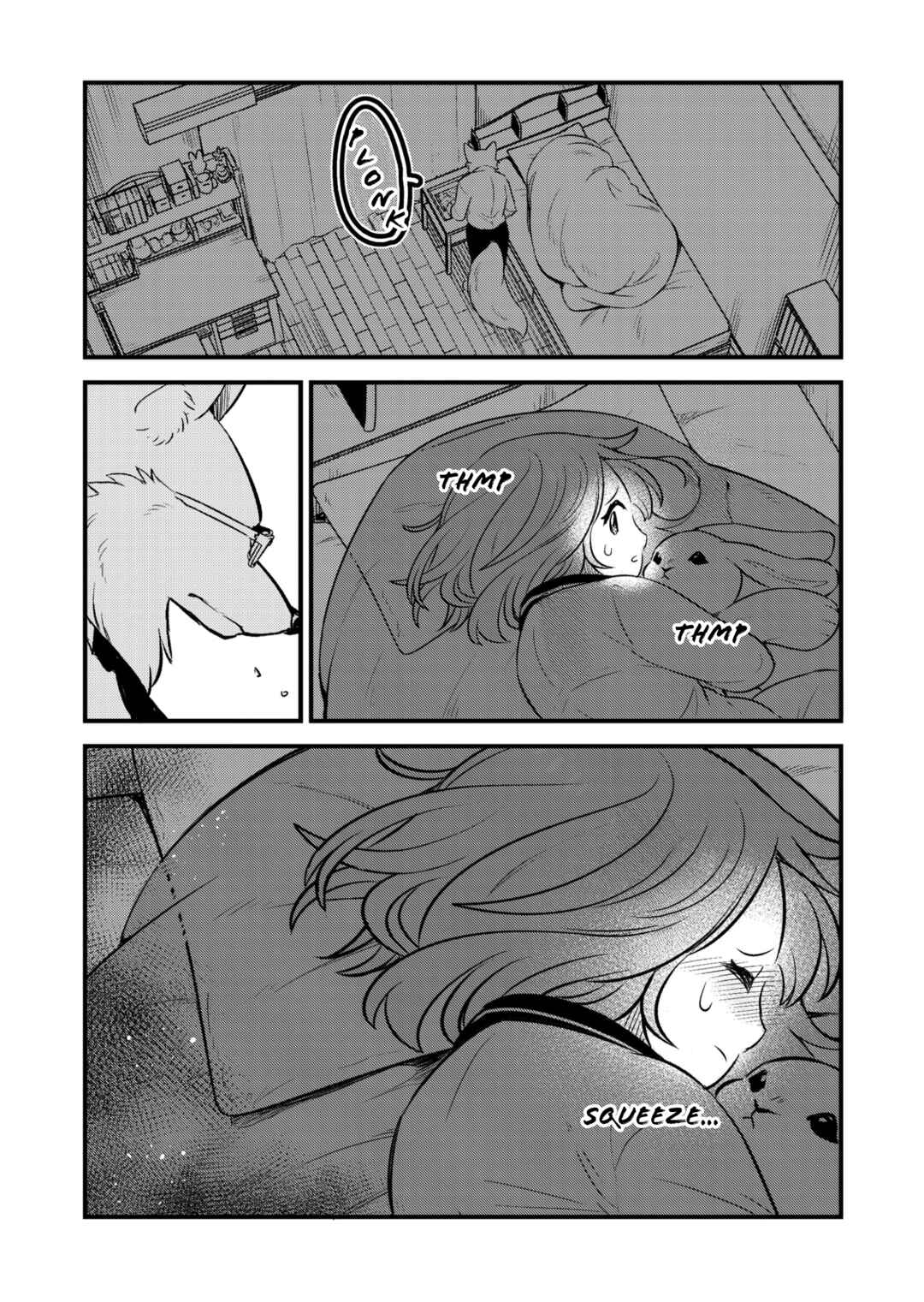 Ookami Papa to Musume-chan Chapter I want to stay with Papa - Page 7