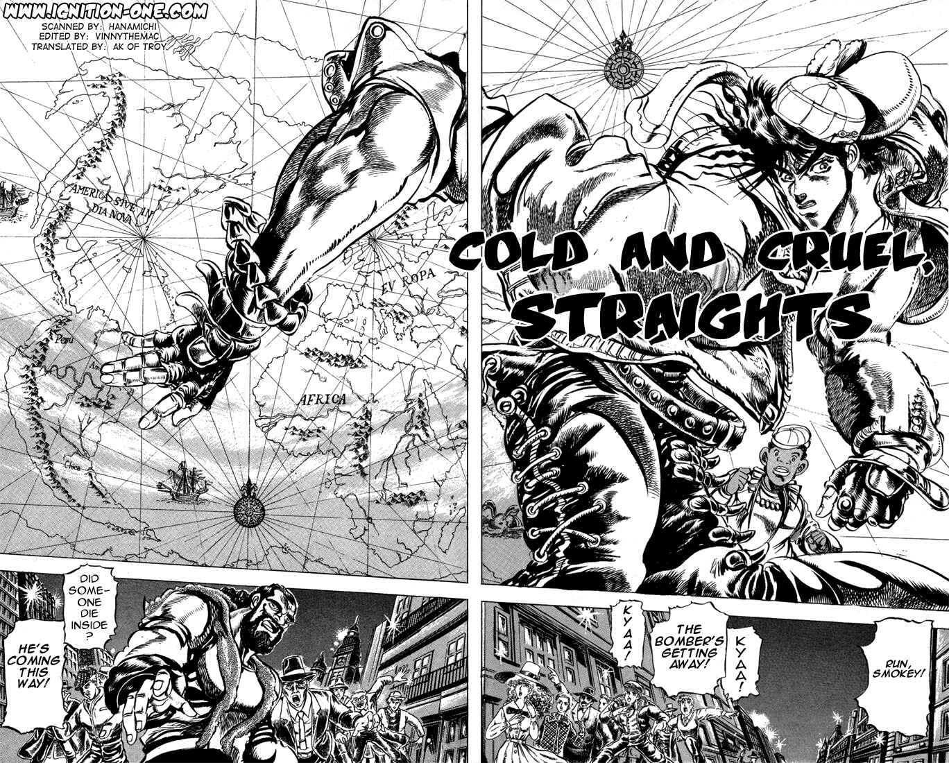 JoJo no Kimyou na Bouken: Part 2 - Sentou Chouryuu Chapter 7 - Page 1