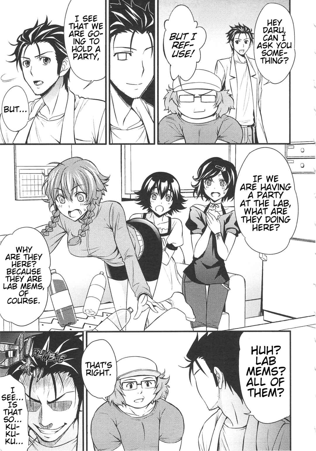 Steins;Gate - Hiyoku Renri + Nyan² Crisis ☆ Chapter 1 - Page 11