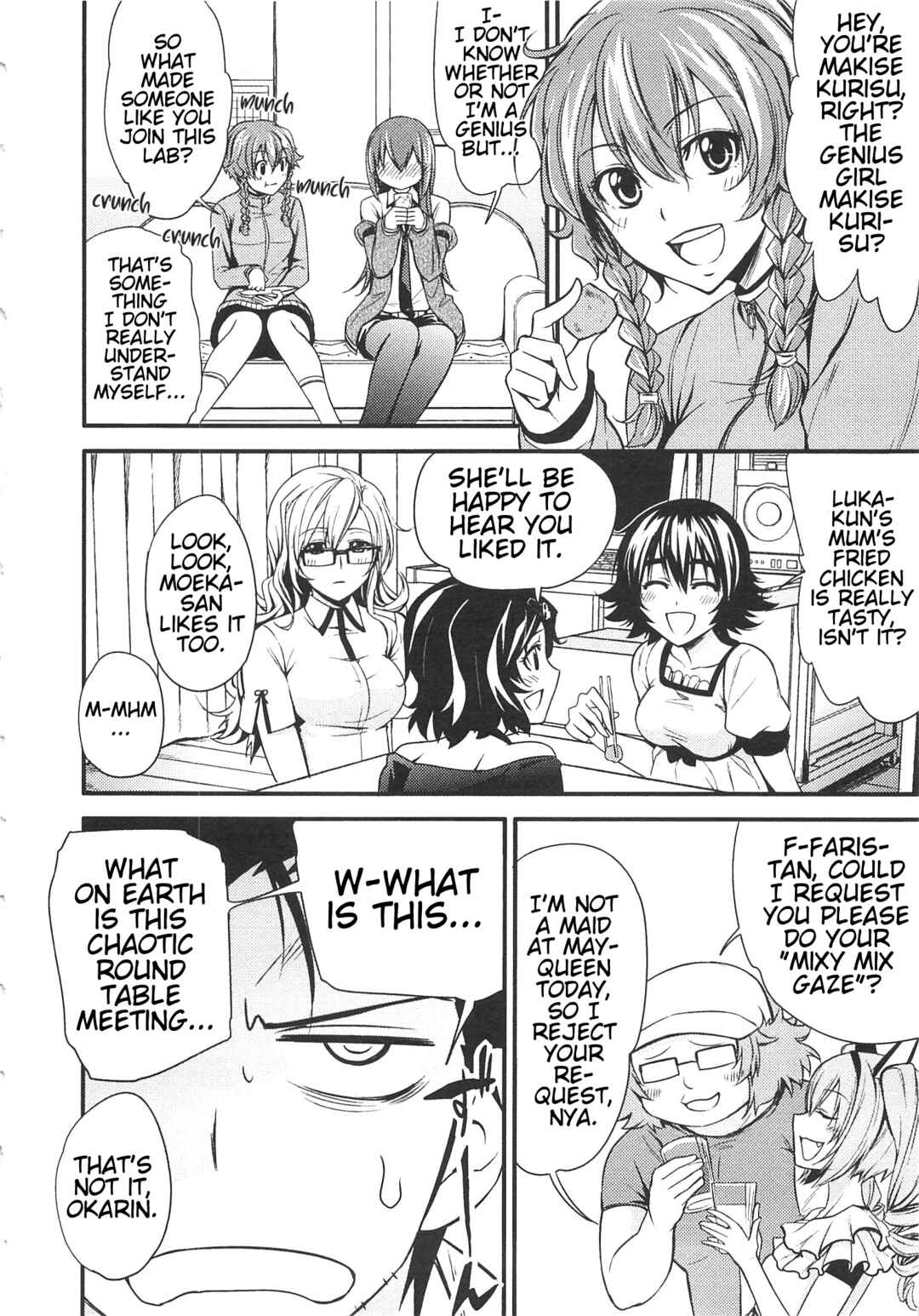 Steins;Gate - Hiyoku Renri + Nyan² Crisis ☆ Chapter 1 - Page 16