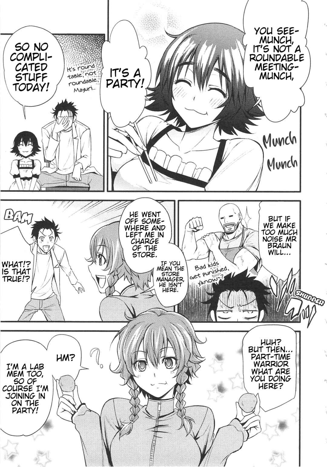 Steins;Gate - Hiyoku Renri + Nyan² Crisis ☆ Chapter 1 - Page 17