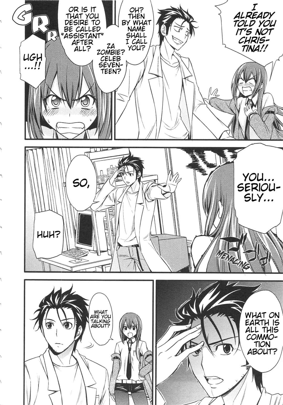 Steins;Gate - Hiyoku Renri + Nyan² Crisis ☆ Chapter 1 - Page 8