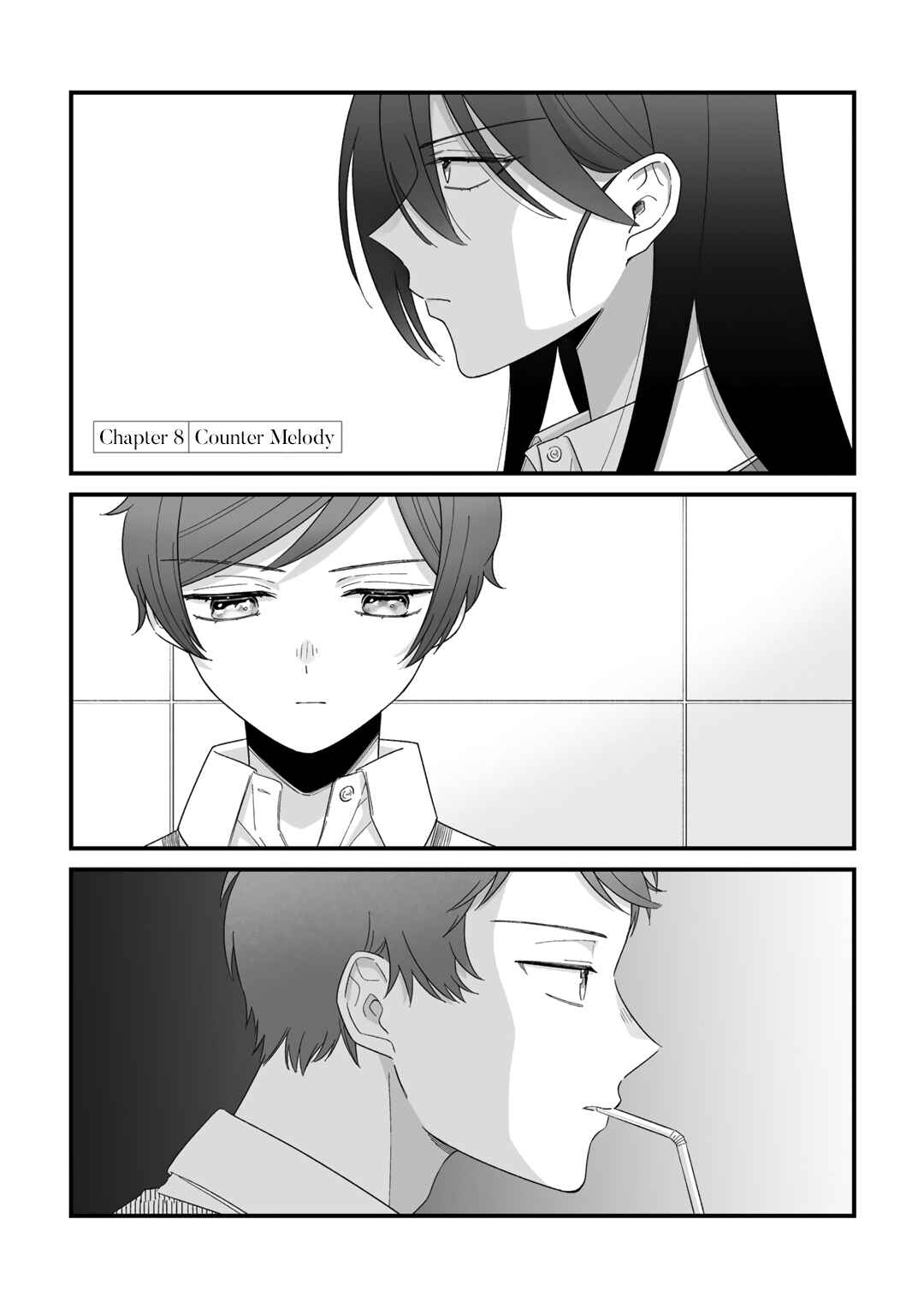 Yuri ni Hasamaru Otoko wa Shineba Ii!? Chapter 8 - Page 1