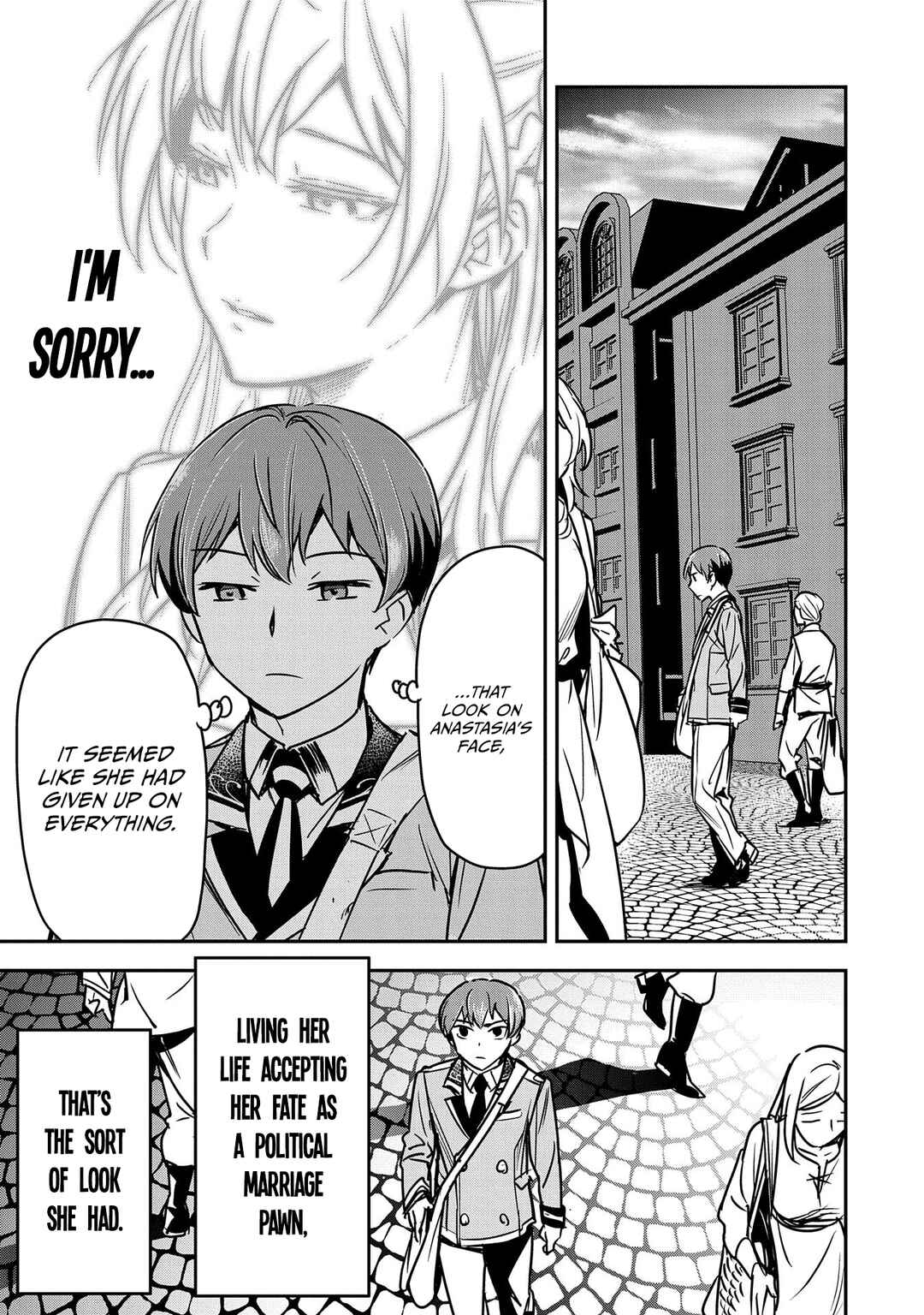 Chounin A wa Akuyaku Reijou o Doushitemo Sukuitai: Dobu to Sora to Koori no Himegimi Chapter 18 - Page 14