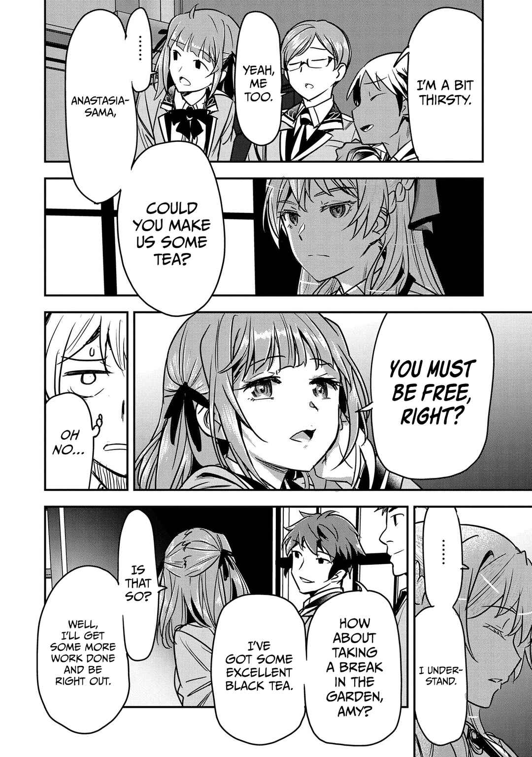 Chounin A wa Akuyaku Reijou o Doushitemo Sukuitai: Dobu to Sora to Koori no Himegimi Chapter 18 - Page 21