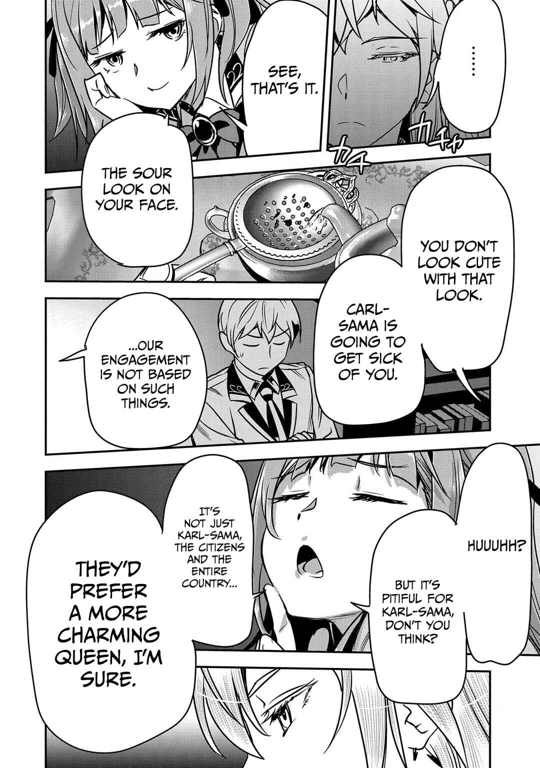 Chounin A wa Akuyaku Reijou o Doushitemo Sukuitai: Dobu to Sora to Koori no Himegimi Chapter 18 - Page 23