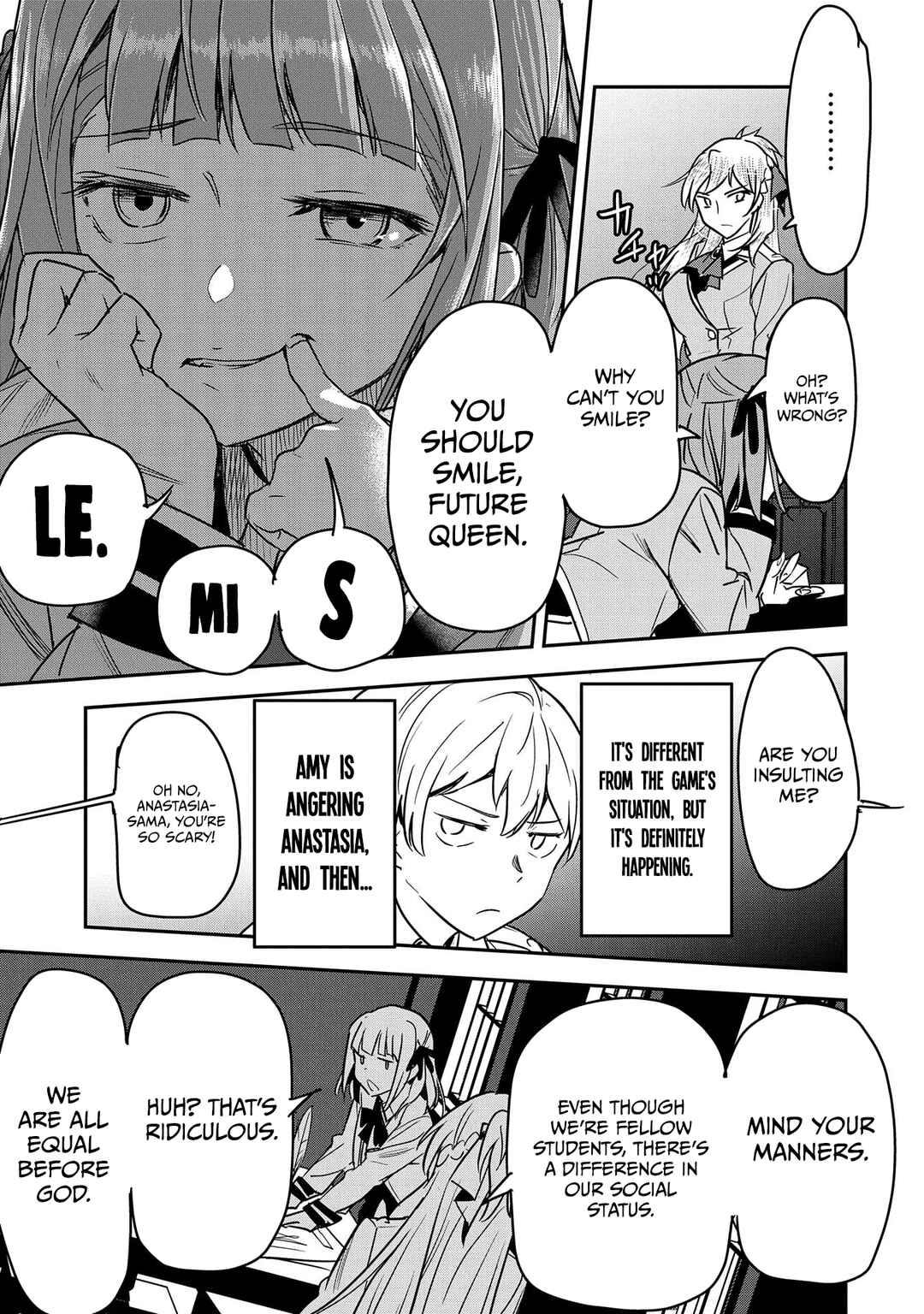 Chounin A wa Akuyaku Reijou o Doushitemo Sukuitai: Dobu to Sora to Koori no Himegimi Chapter 18 - Page 24