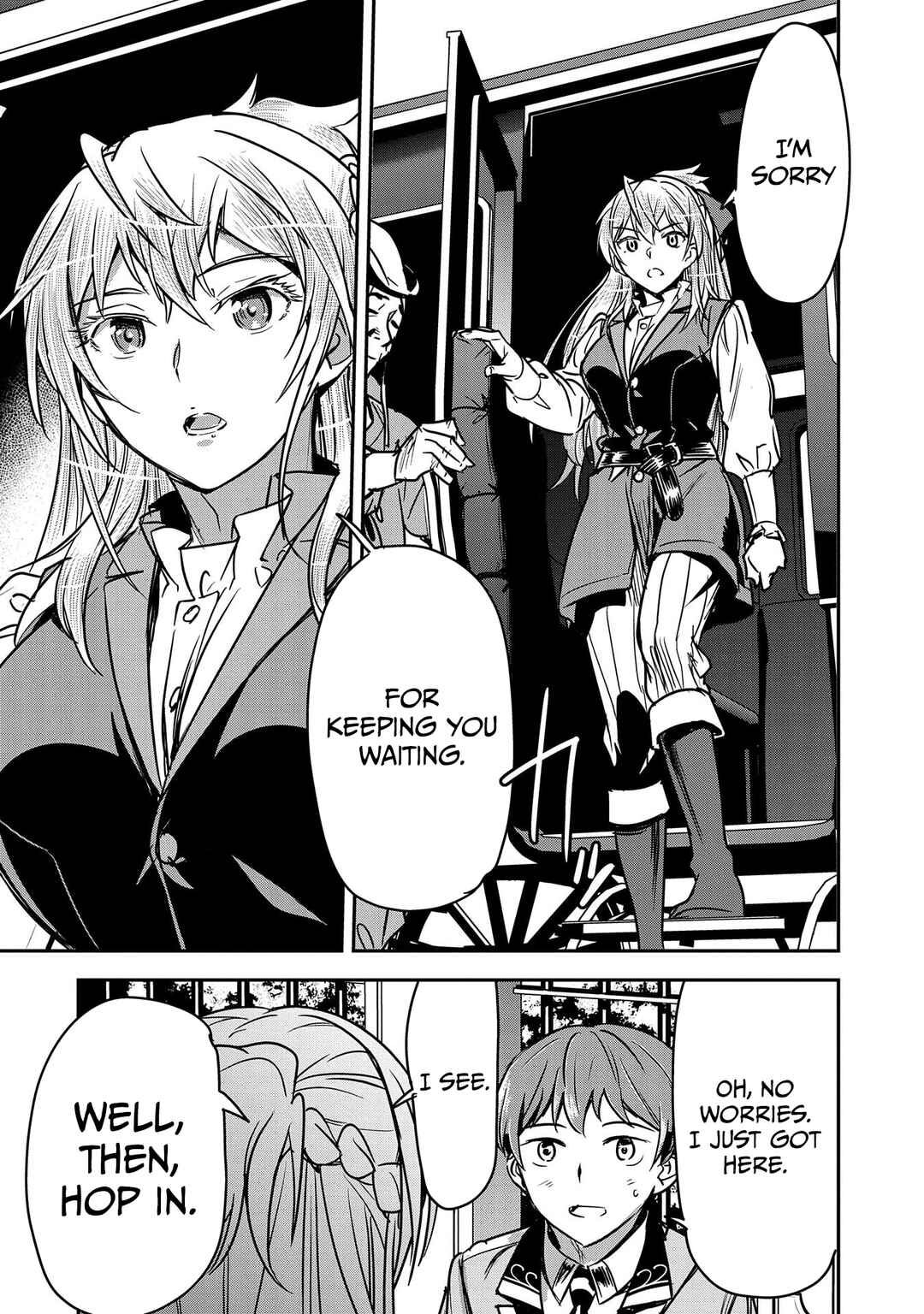 Chounin A wa Akuyaku Reijou o Doushitemo Sukuitai: Dobu to Sora to Koori no Himegimi Chapter 18 - Page 5