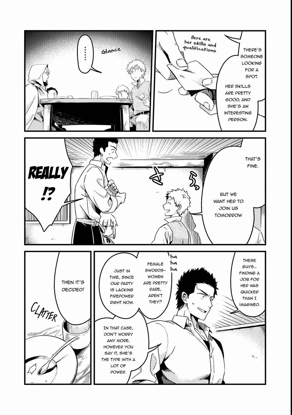 Tsuihousha Shokudou e Youkoso! ~Saikyou Party o Tsuihousareta Ryourinin (Lv. 99) wa, Inaka de Nengan no Boukensha Shokudou o Hirakimasu!~ Chapter 2 - Page 12