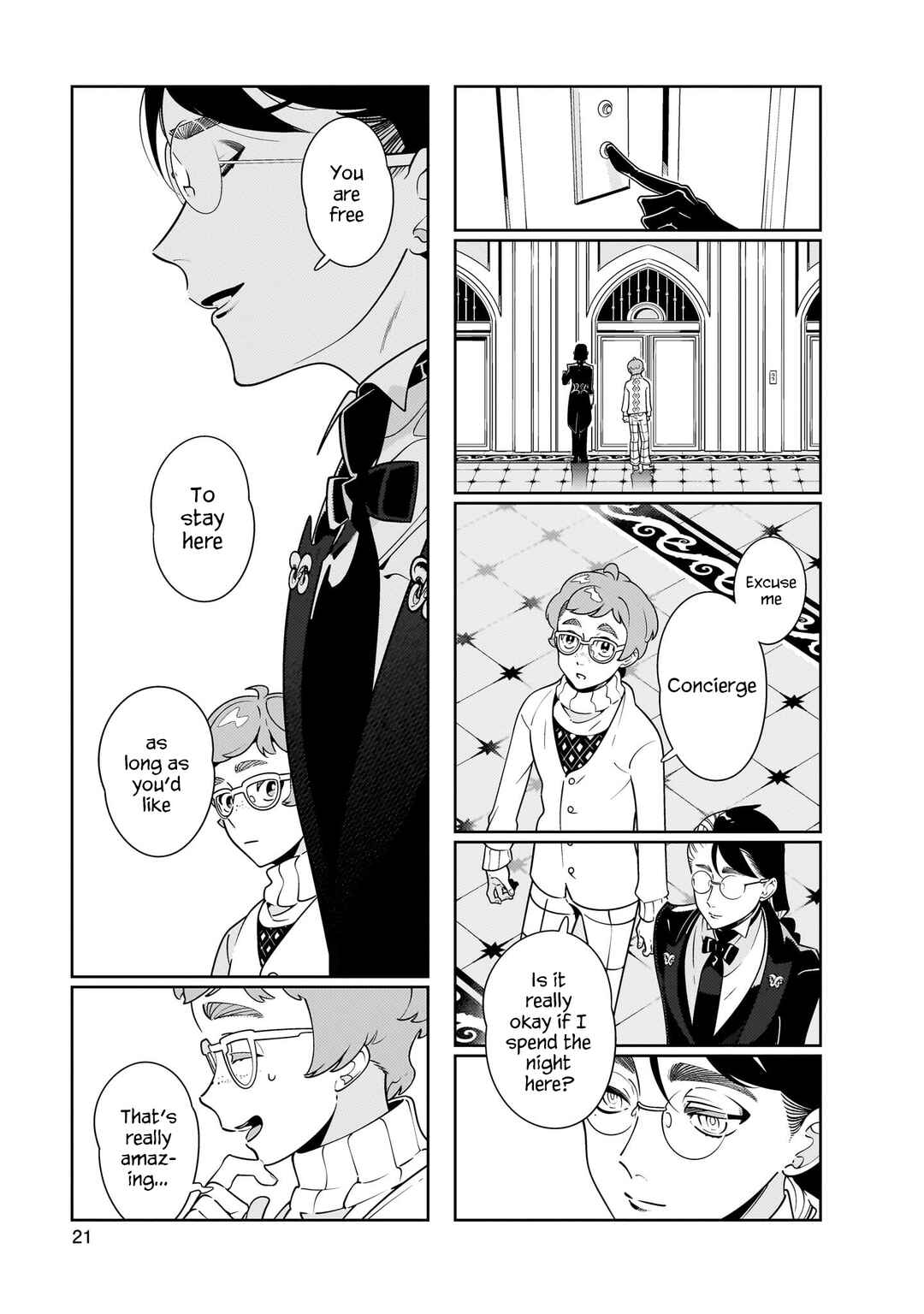 Hotel Laurel no Wataridoritachi Chapter 1 - Page 18