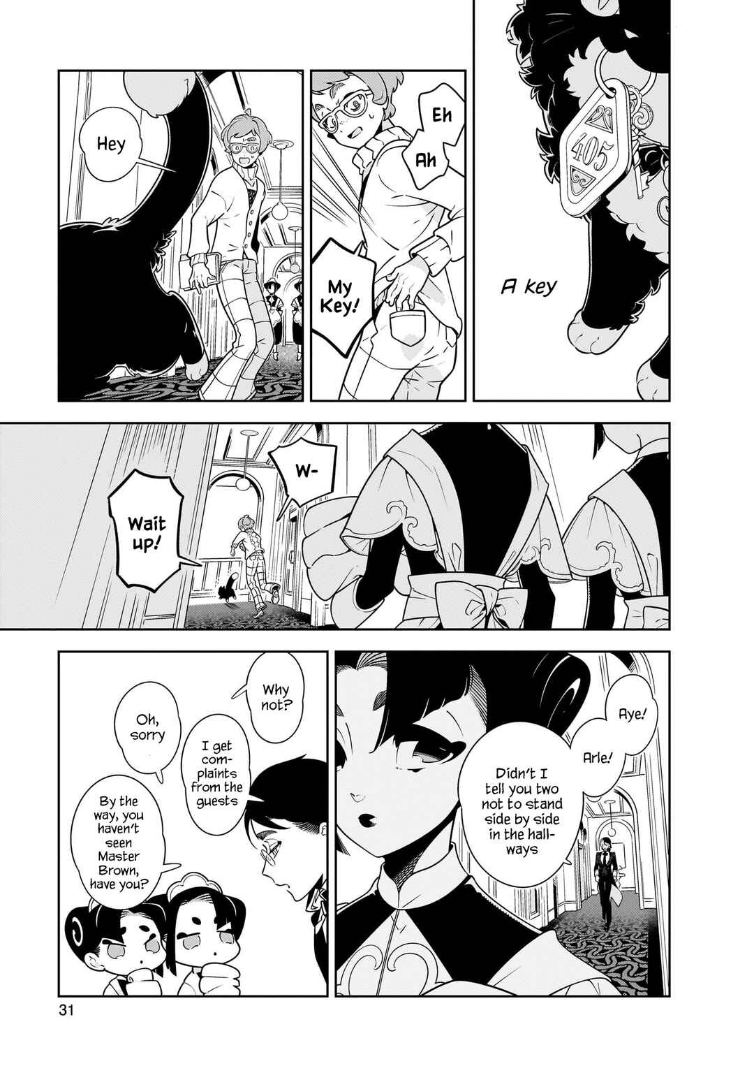 Hotel Laurel no Wataridoritachi Chapter 1 - Page 28