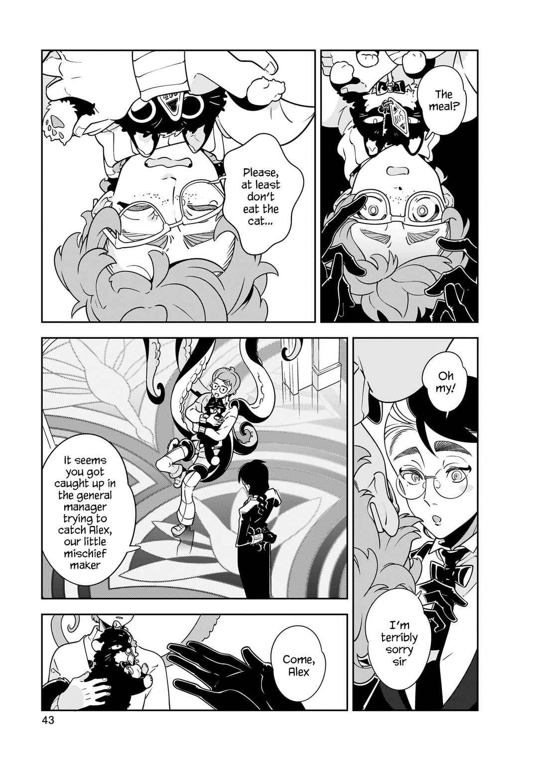 Hotel Laurel no Wataridoritachi Chapter 1 - Page 38