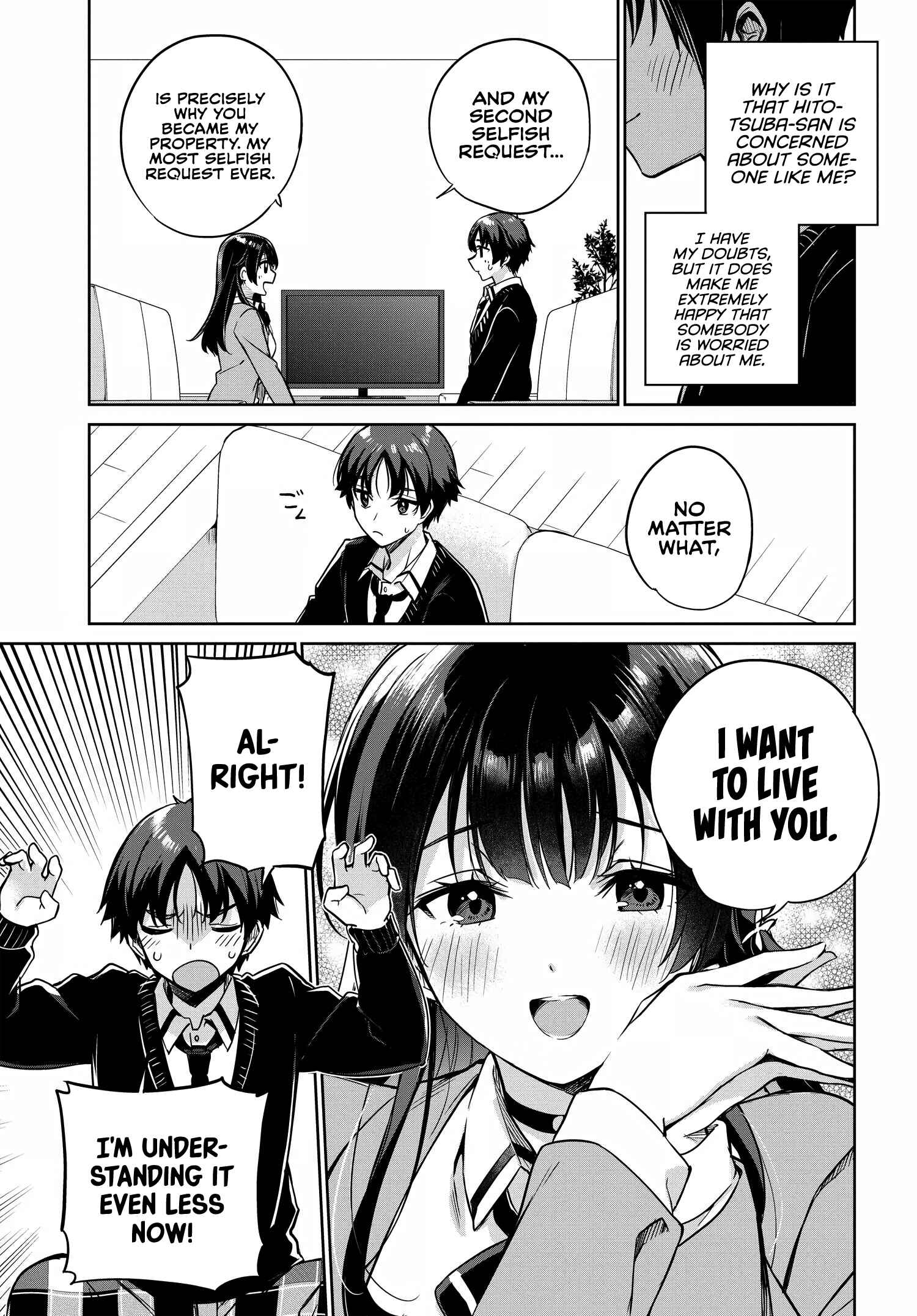 Ryoushin no Shakkin wo Katagawari Shite Morau Jouken wa Nihon Ichi Kawaii Joshikousei to Issho ni Kurasu Koto deshita. Chapter 2 - Page 9