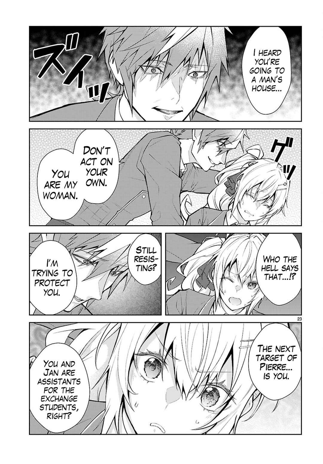 Otome Game Sekai wa Mob ni Kibishii Sekai desu (Kyouwakoku-hen) Chapter 3 - Page 24