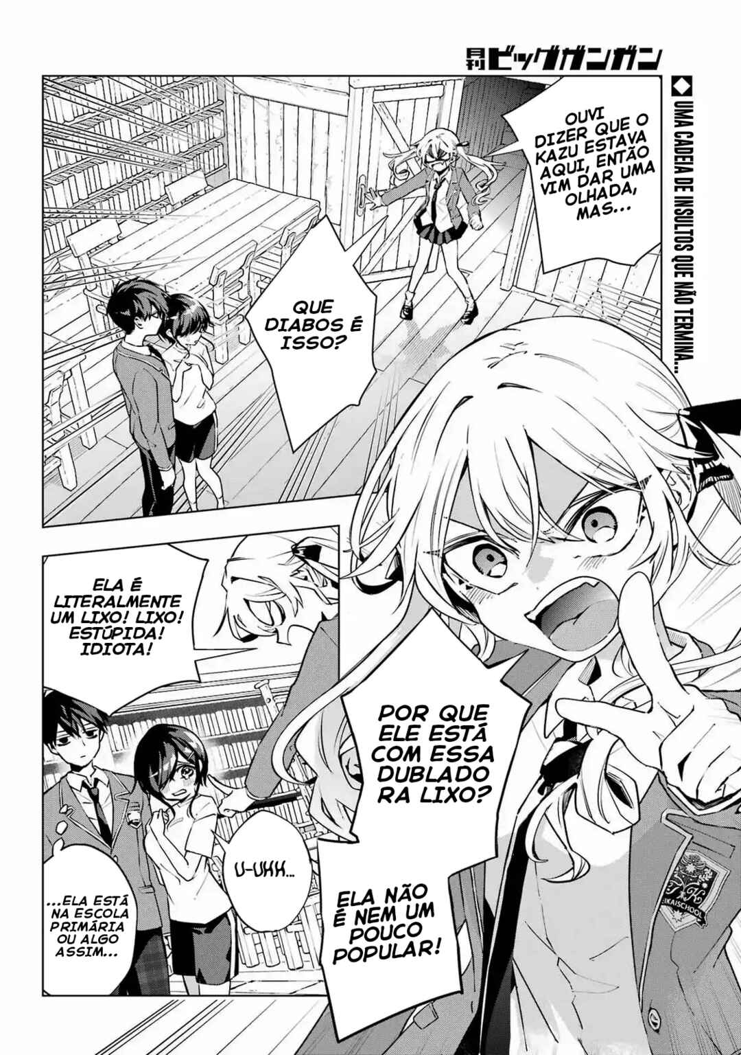 Anta to Osananajimi tte dake demo Iya nanoni!: Zekkou kara Hajimaru S-kyuu Bishoujo to no Gakuen Nariagari Seikatsu Chapter 3 - Page 3