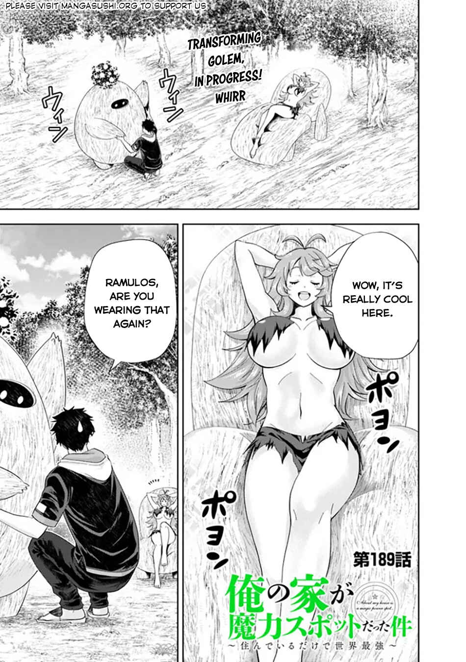 Ore no Ie ga Maryoku Spot datta Ken: Sundeiru dake de Sekai Saikyou Chapter 189 - Page 2