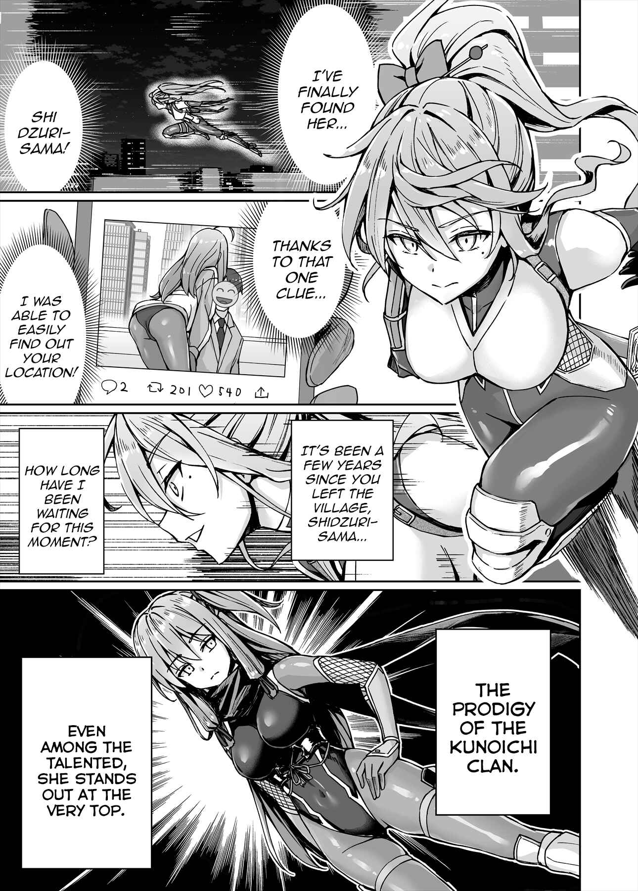NEET de Otaku na Kunoichi to naze ka Dousei hajimemashita Chapter 8 - Page 1