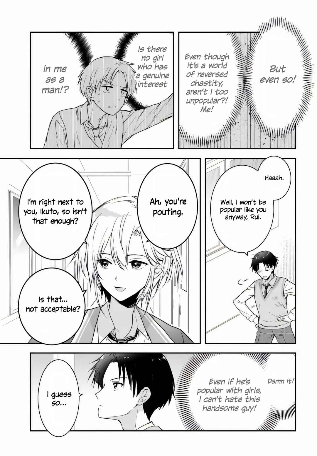 Teisou Gyakuten Sekai Nara Moteru to Omotte Itara Chapter 1 - Page 18