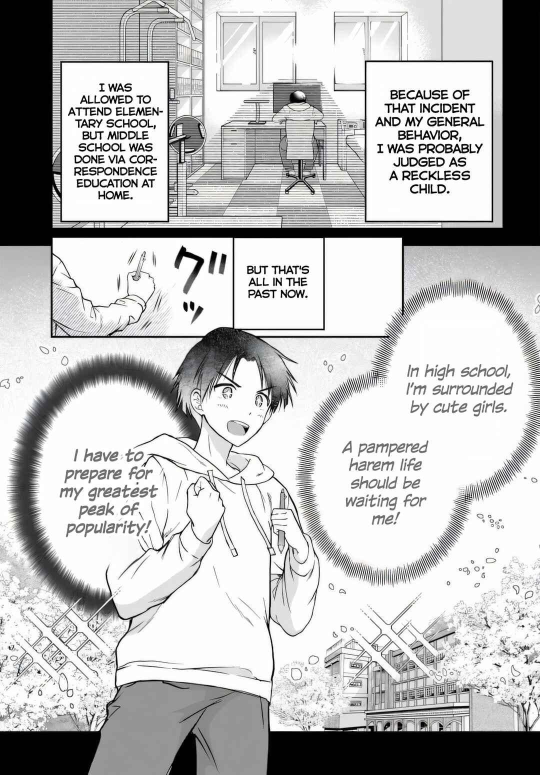 Teisou Gyakuten Sekai Nara Moteru to Omotte Itara Chapter 1 - Page 6