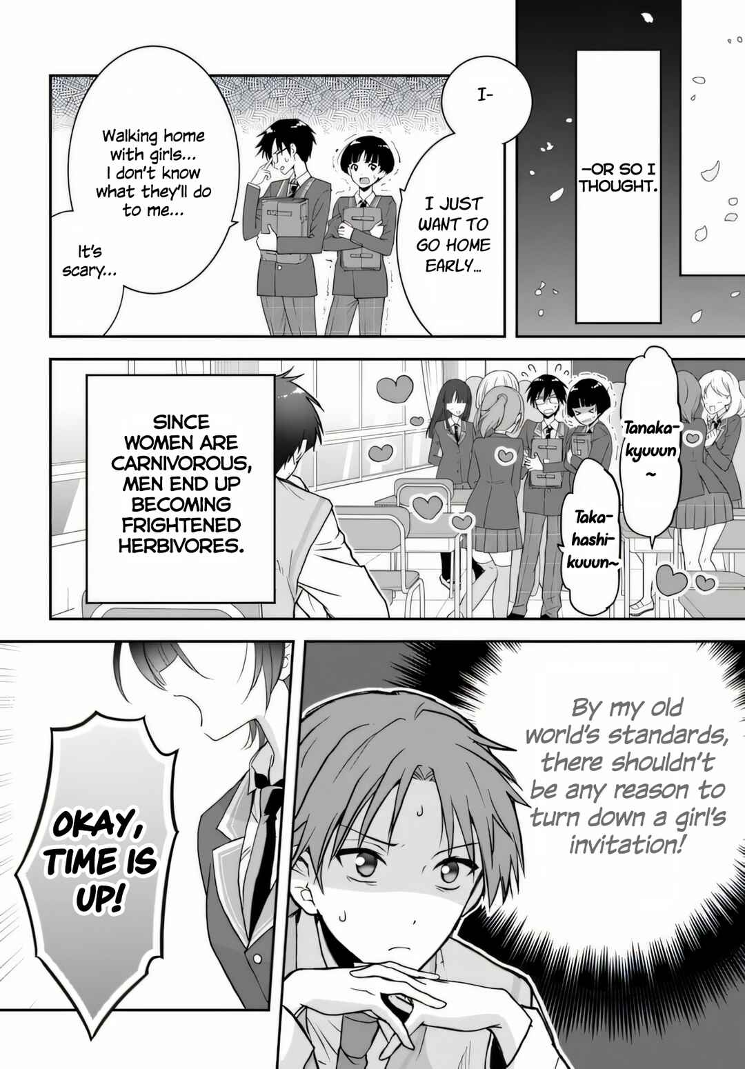 Teisou Gyakuten Sekai Nara Moteru to Omotte Itara Chapter 1 - Page 7