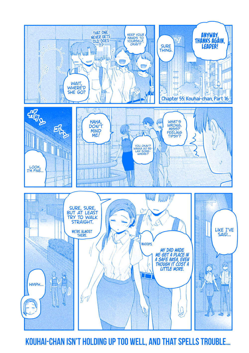 Getsuyoubi no Tawawa (Blue) (Fan Colored) Chapter 55 - Page 1