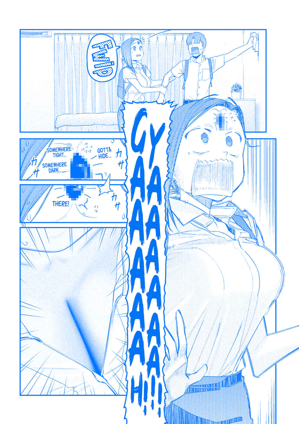 Getsuyoubi no Tawawa (Blue) (Fan Colored) Chapter 55 - Page 10