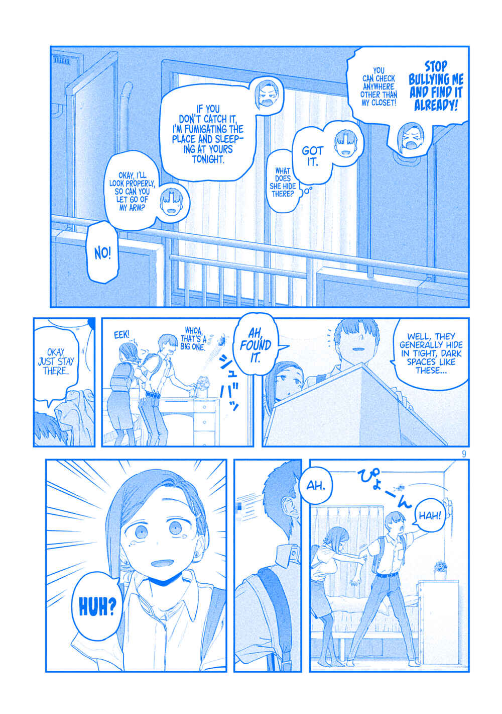 Getsuyoubi no Tawawa (Blue) (Fan Colored) Chapter 55 - Page 9