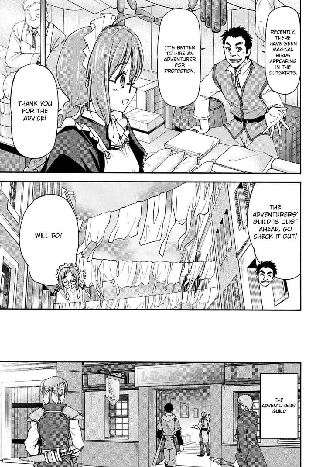 Maid nara Touzen desu. ~Nureginu wo Kiserareta Bannou Maid-san wa Tabi ni Deru Koto ni shimashita.~ Chapter 1 - Page 30