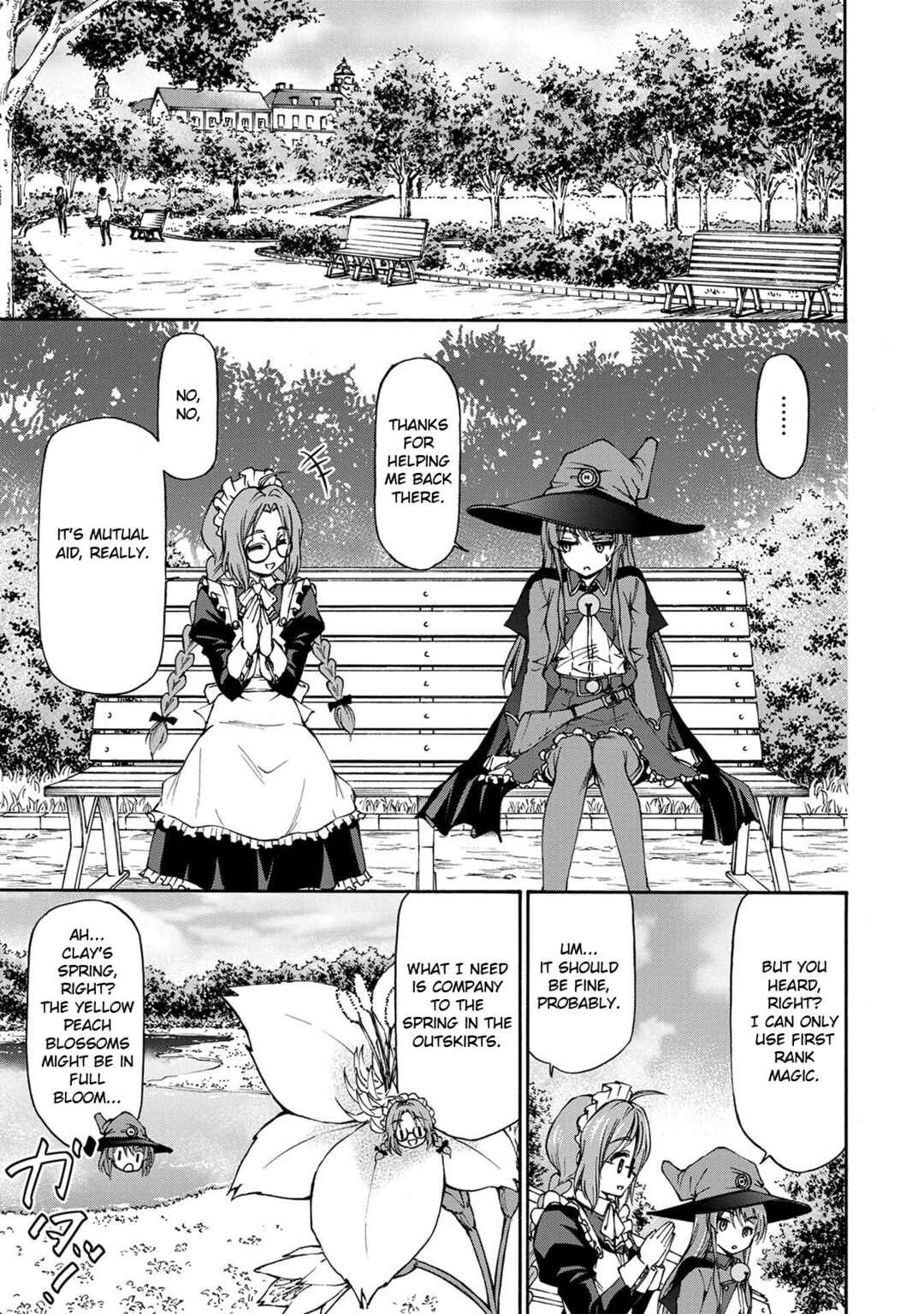 Maid nara Touzen desu. ~Nureginu wo Kiserareta Bannou Maid-san wa Tabi ni Deru Koto ni shimashita.~ Chapter 1 - Page 38